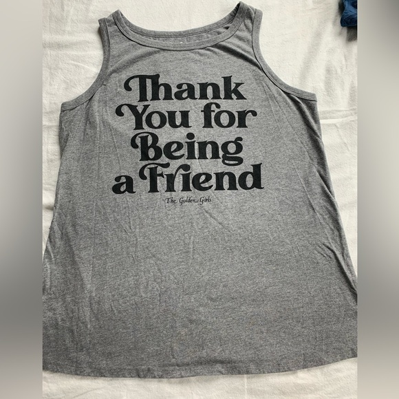 goodie two sleeves Tops - Golden Girls “Thank You For Being a Friend” Tank